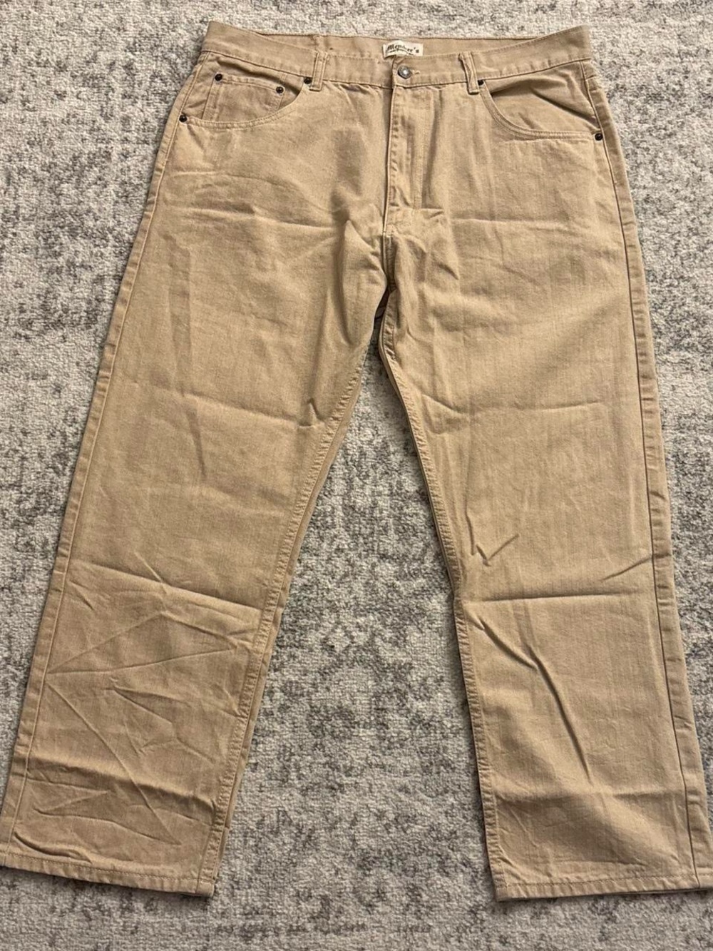 Men’s Members Property Tan Pants Size 40 x 32